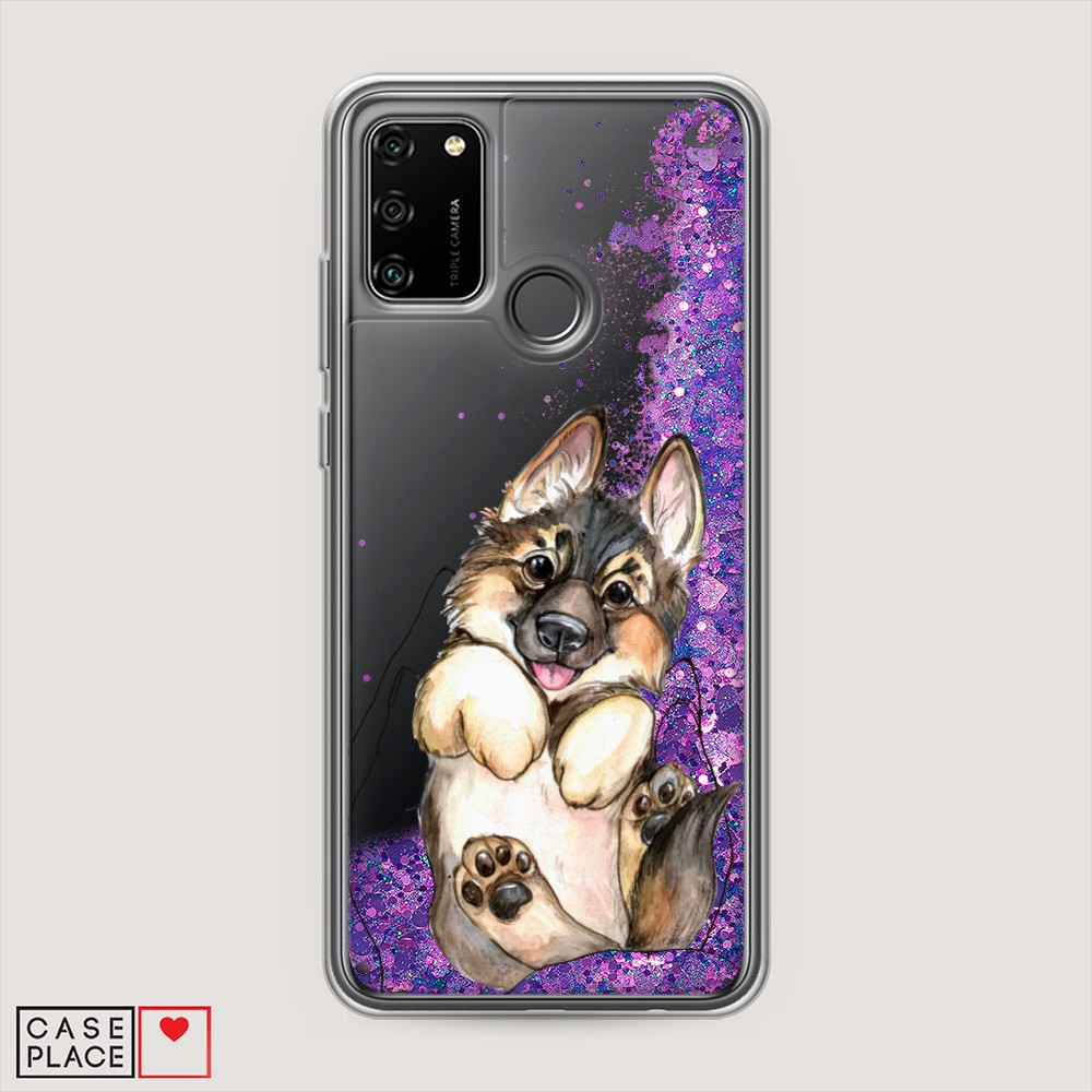 

Чехол Awog на Honor 9A "Овчарка в ладошках", Разноцветный, 612392-1