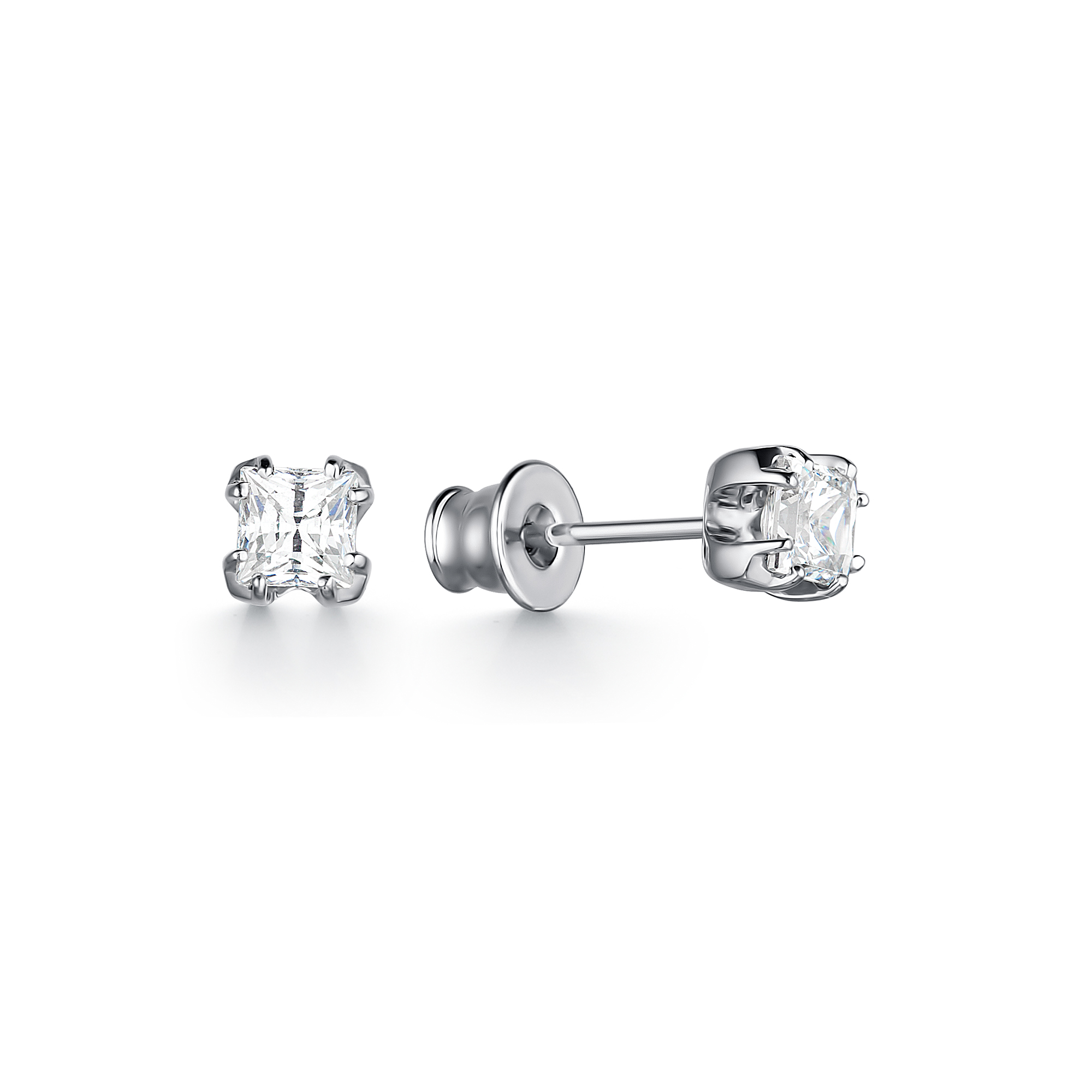 

Серьги из серебра с Swarovski АЛЬКОР 02-2537/00СВ-00, 02-2537/00СВ-00