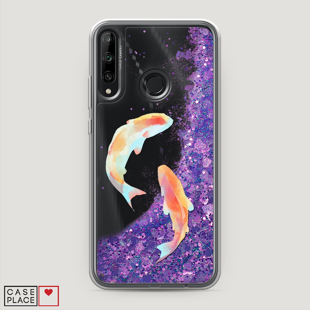 

Чехол Awog "Акварельные карпы" на Honor 9C, 612592-1
