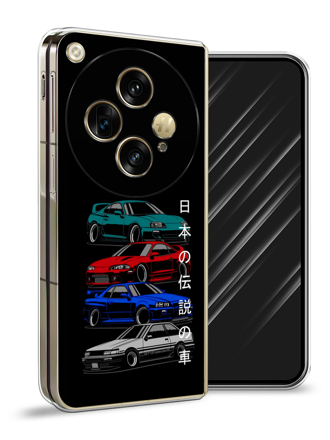 

Чехол Awog на Oppo Find N3 "JDM Legend cars", Зеленый;красный;синий, 2515550-1