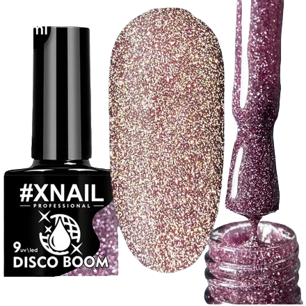 

Гель-лак, XNAIL PROFESSIONAL, Disco Boom №9