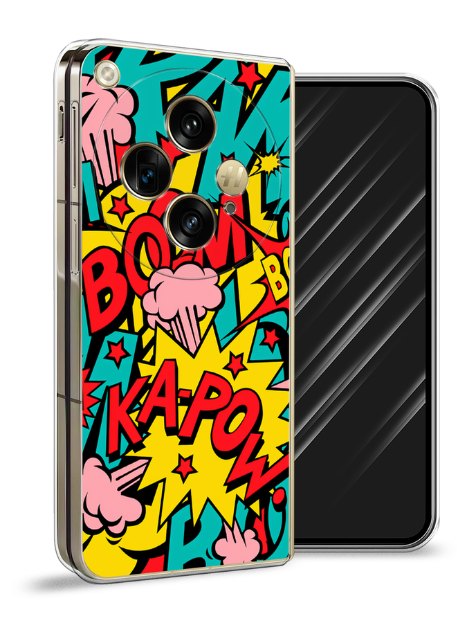 

Чехол Awog на Oppo Find N3 "Постер pop art", Бирюзовый;желтый;красный, 2515550-1