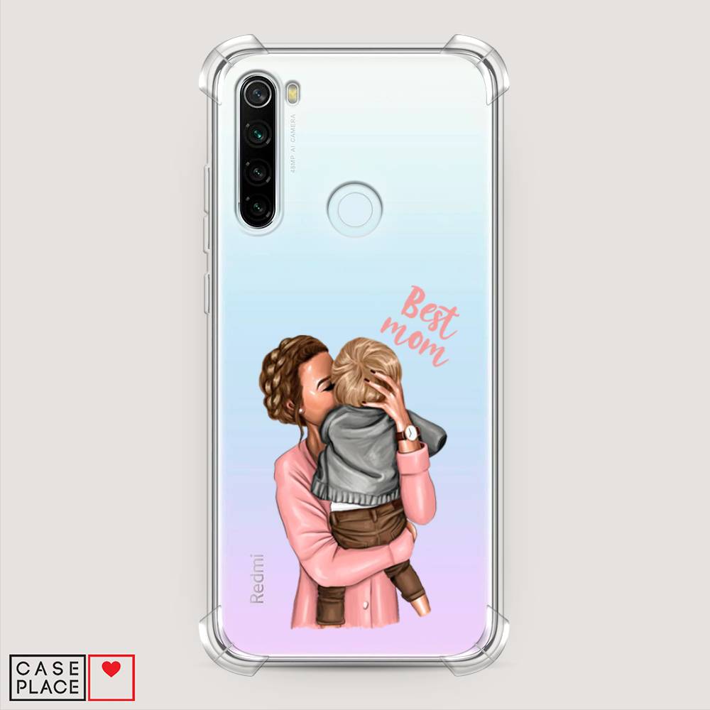 

Чехол Awog на Xiaomi Redmi Note 8T "Мама с малышом", Разноцветный, 37451-1
