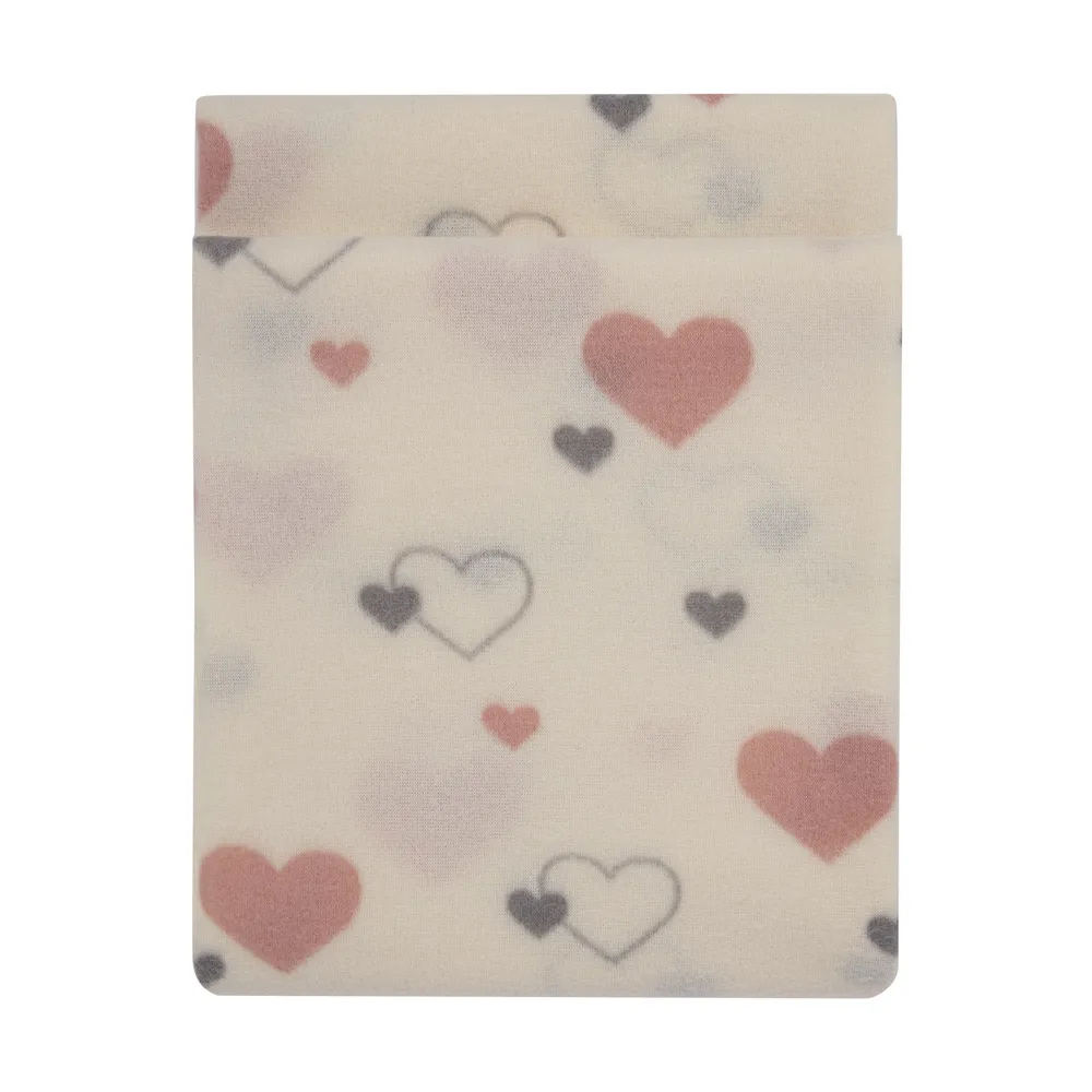 фото Плед baby nice флис 100х118 валентинки gf251004/35