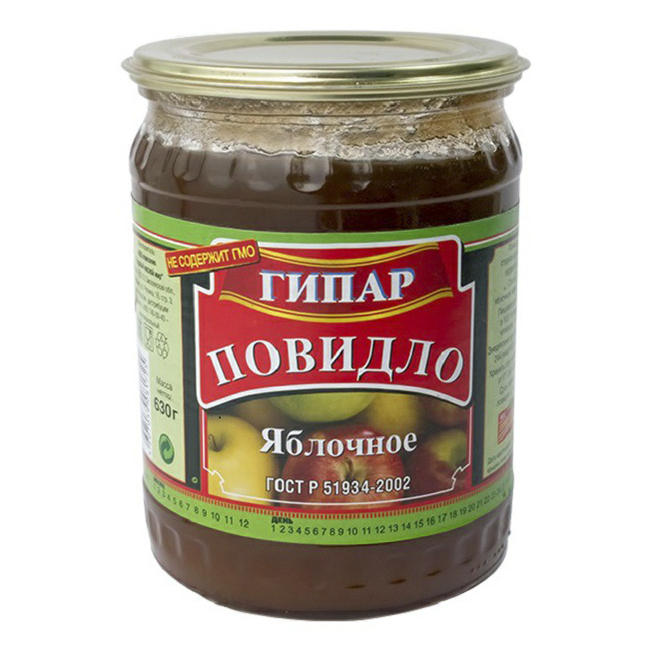 

Повидло Гипар яблочное 630 г