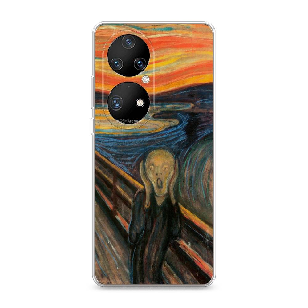 

Чехол Awog на Huawei P50 Pro "Крик", Разноцветный, 6105050-9