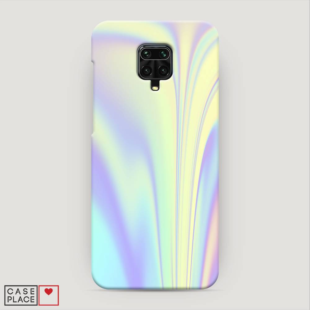 

Пластиковый чехол "Фиолетовая голограмма" на Xiaomi Redmi Note 9 Pro