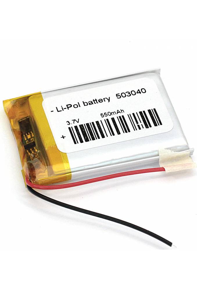 

Аккумулятор Li-Pol (батарея) 4*40*50мм 2pin 3.7V/550mAh