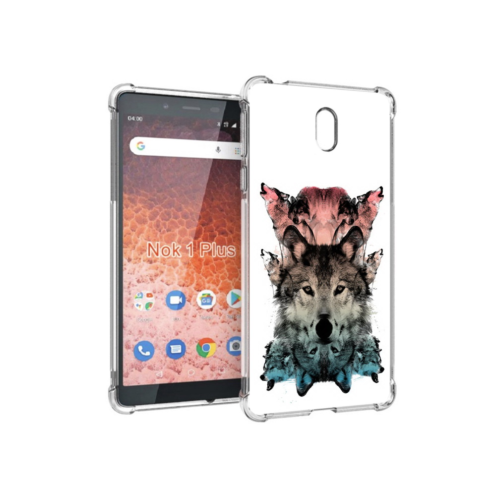 

Чехол MyPads Tocco для Nokia 1 Plus стая (PT129147.112.624), Прозрачный, Tocco