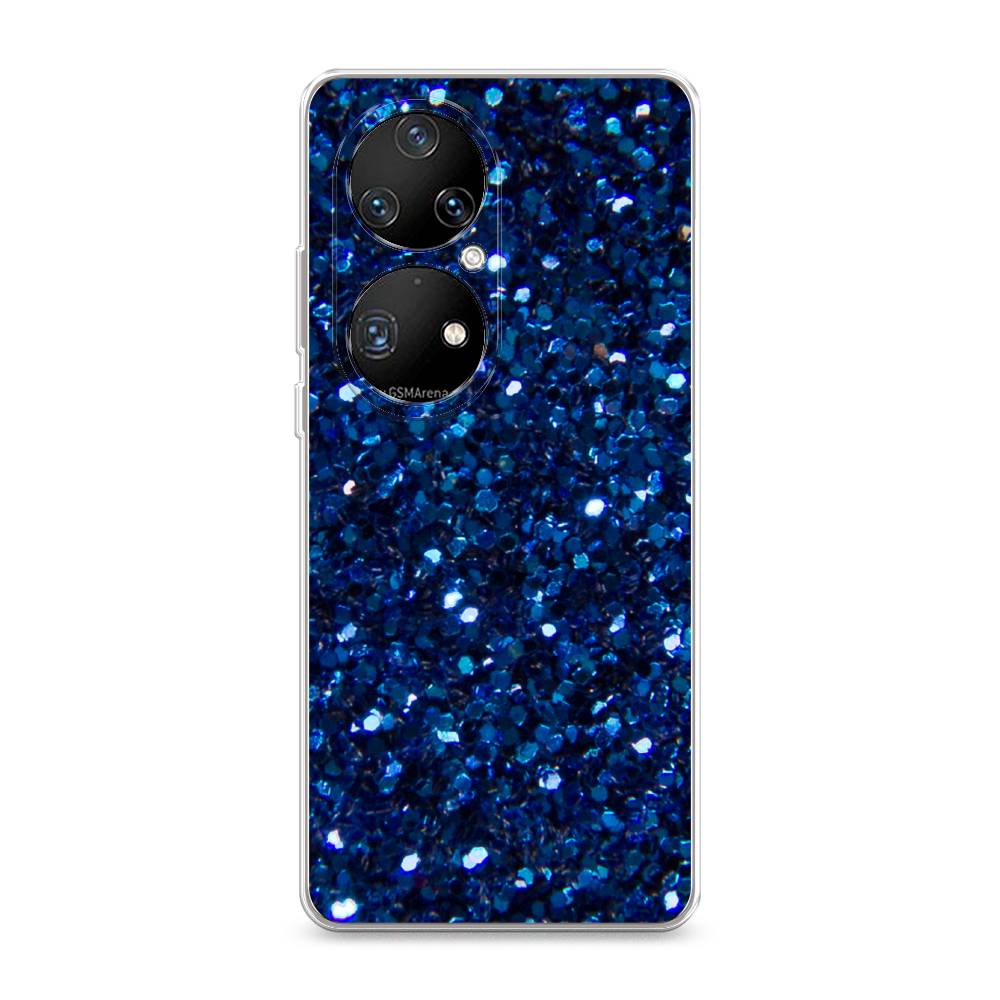 

Чехол Awog "Синие блестки рисунок" для Huawei P50 Pro