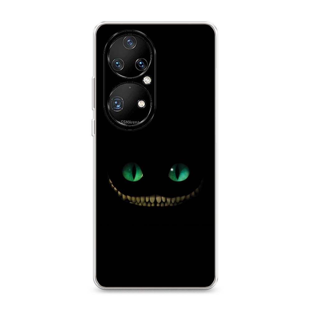 

Чехол Awog на Huawei P50 Pro "Зеленоглазый чеширский кот", Разноцветный, 6105050-10