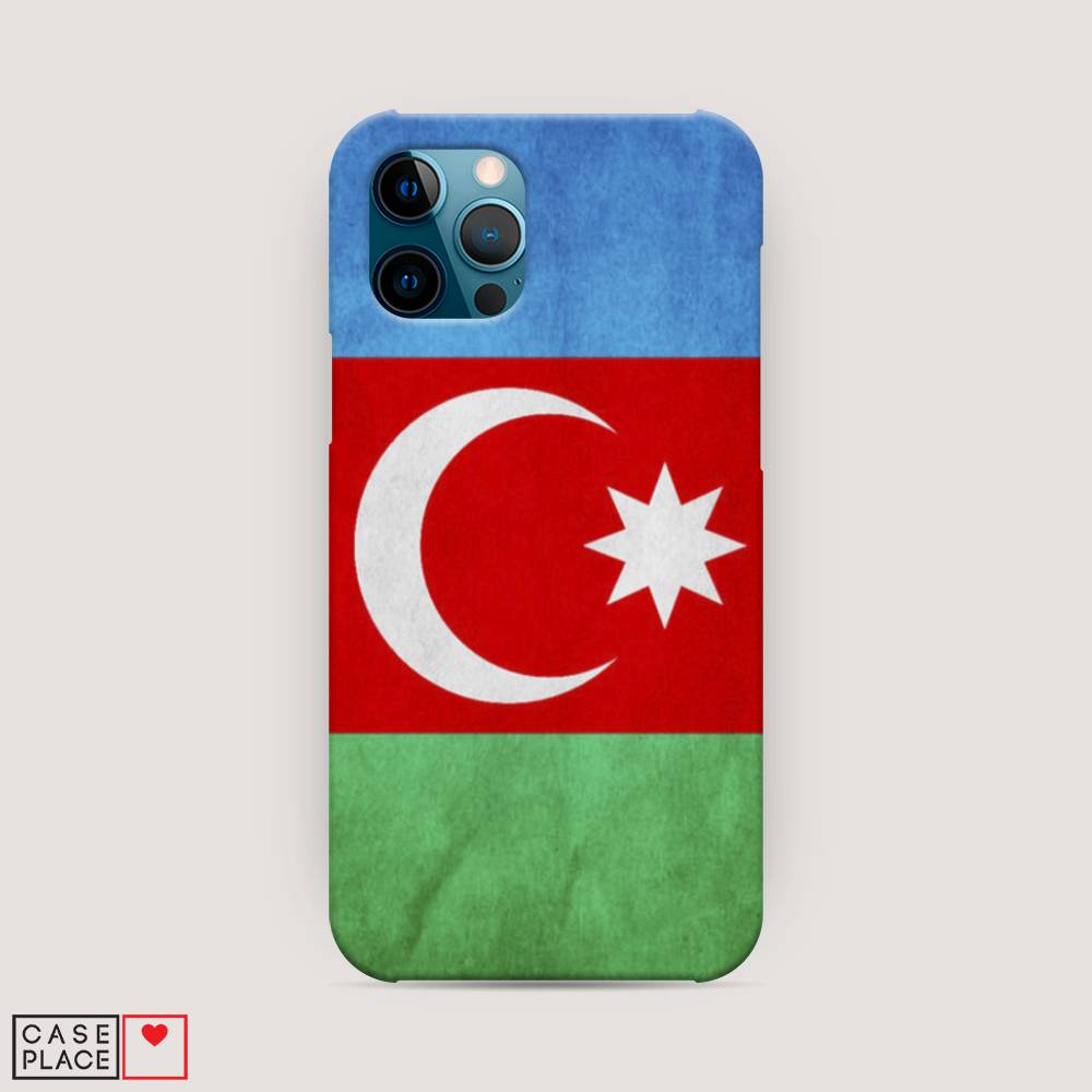 

Пластиковый чехол "Флаг Азербайджана" на Apple iPhone 12 Pro, 12820-4
