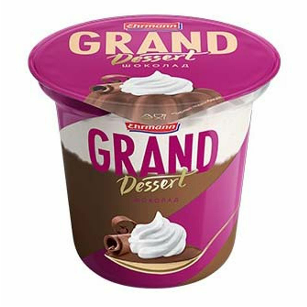 фото Пудинг ehrmann grand dessert шоколад-взбитые сливки 5,2% бзмж 200 г