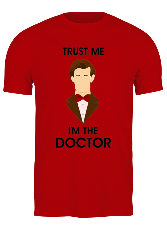 

Футболка мужская Printio Doctor who красная M, Красный, Doctor who