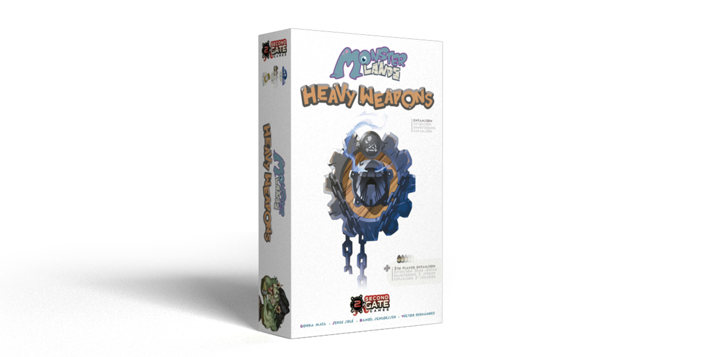 Настольная игра Second Gate Games Monster Lands. Heavy Weapons & 5th Player Expantion