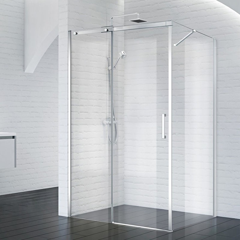 

BelBagno Душевой уголок Acqua AH-1-120/90-C-Cr, 120 х 90 х 195 см, профиль хром, стекло п