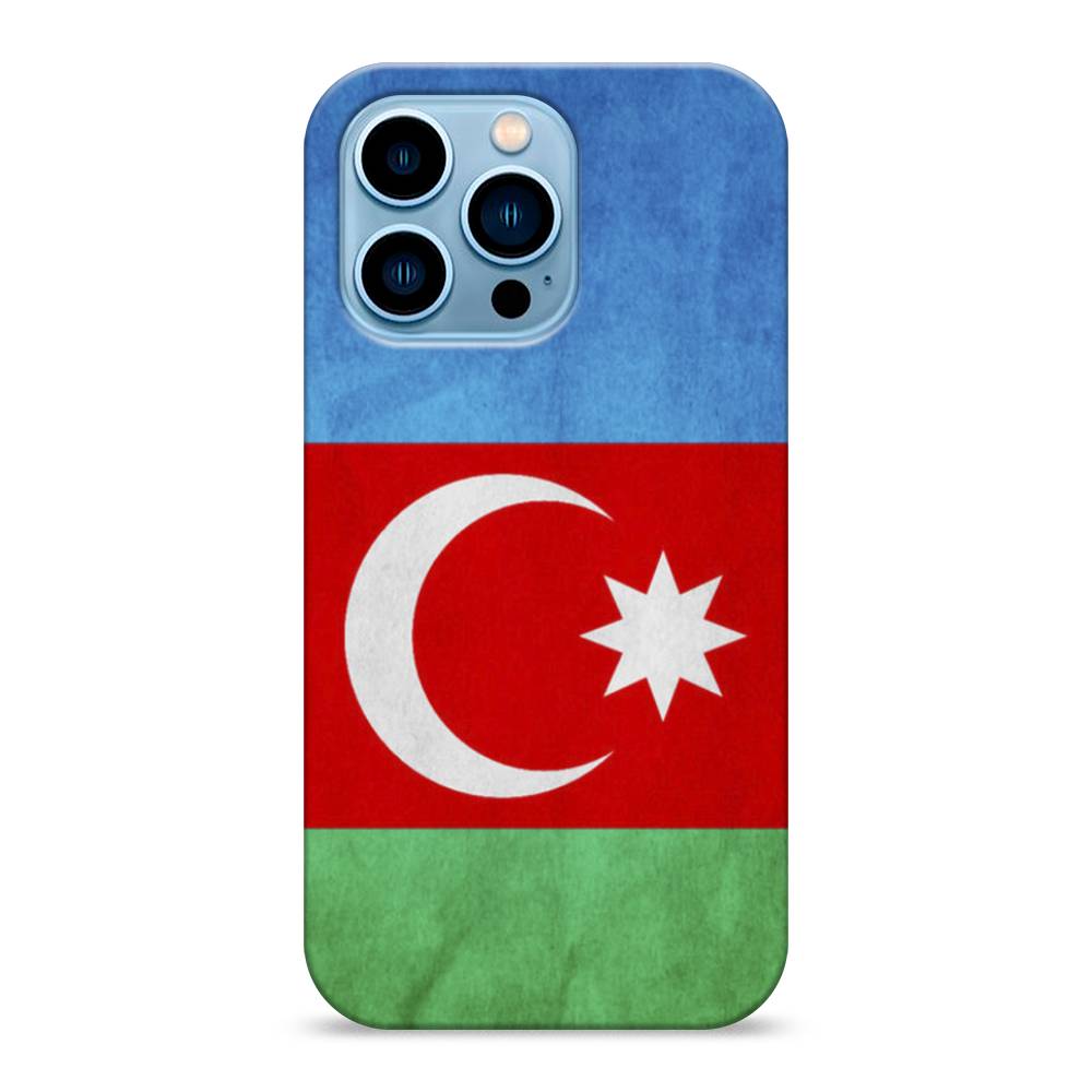 

Пластиковый чехол "Флаг Азербайджана" на Apple iPhone 13 Pro, 14320-4