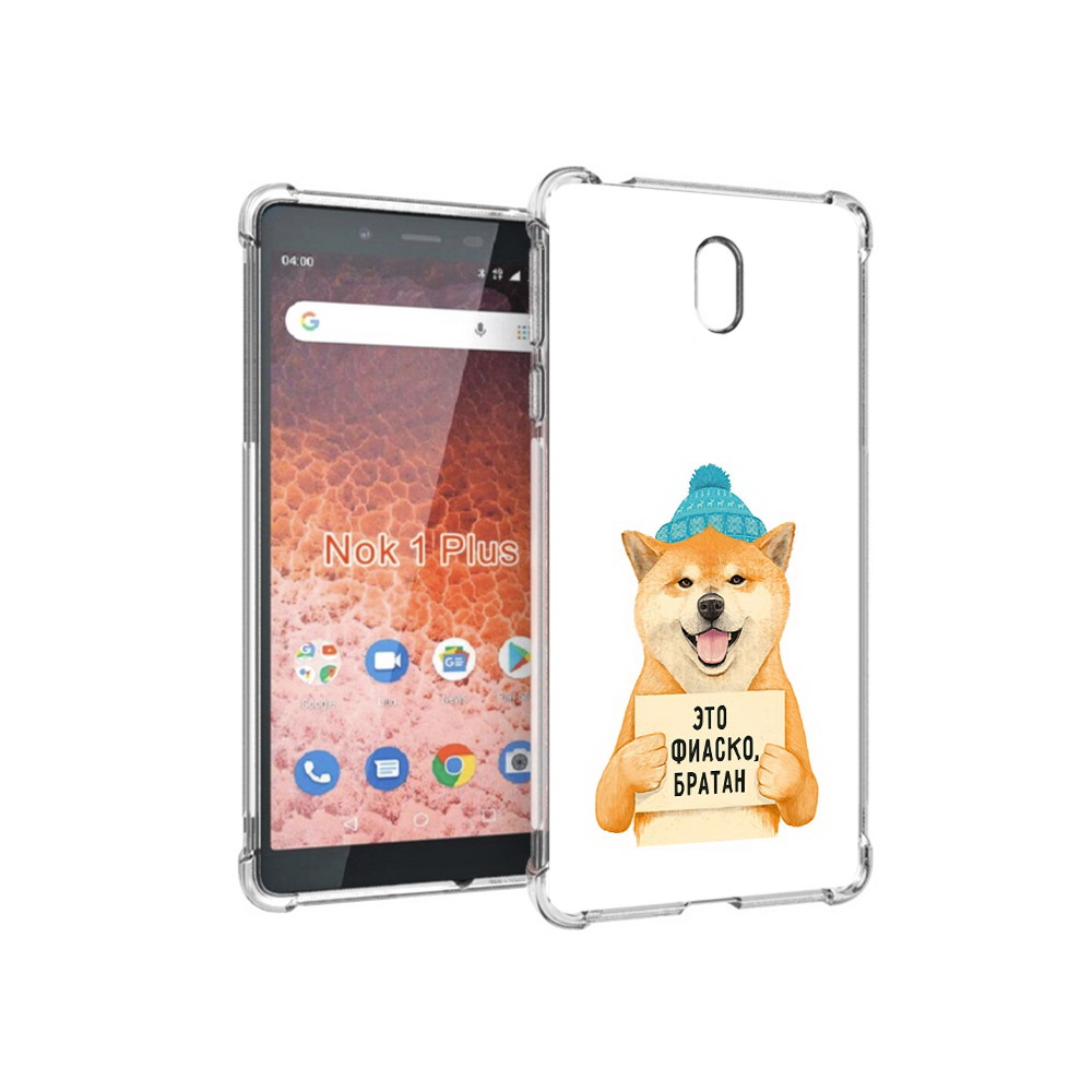 

Чехол MyPads Tocco для Nokia 1 Plus фиаско (PT129147.112.656), Прозрачный, Tocco