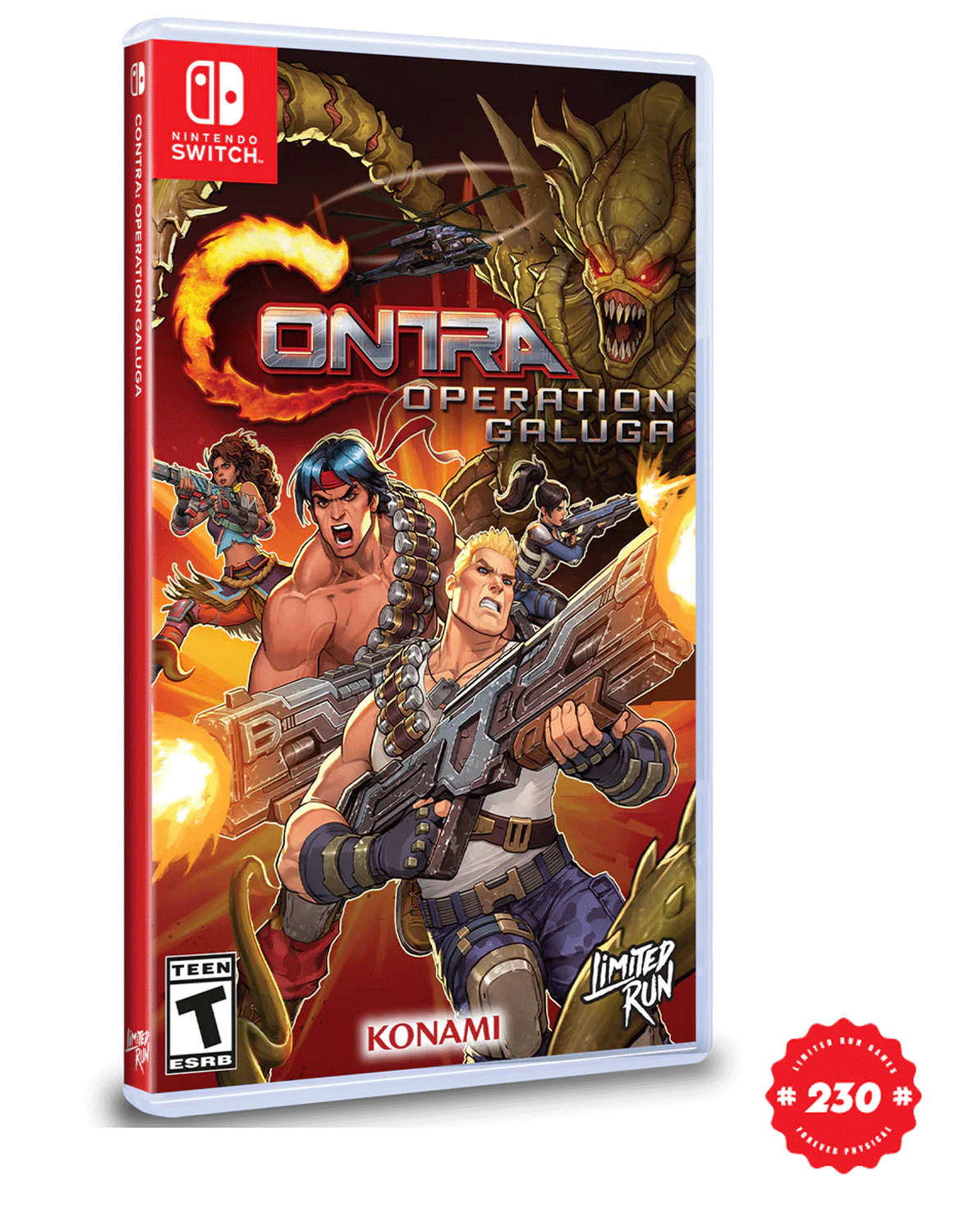 Игра Contra Operation Galuga Nintendo Switch русские субтитры 7390₽