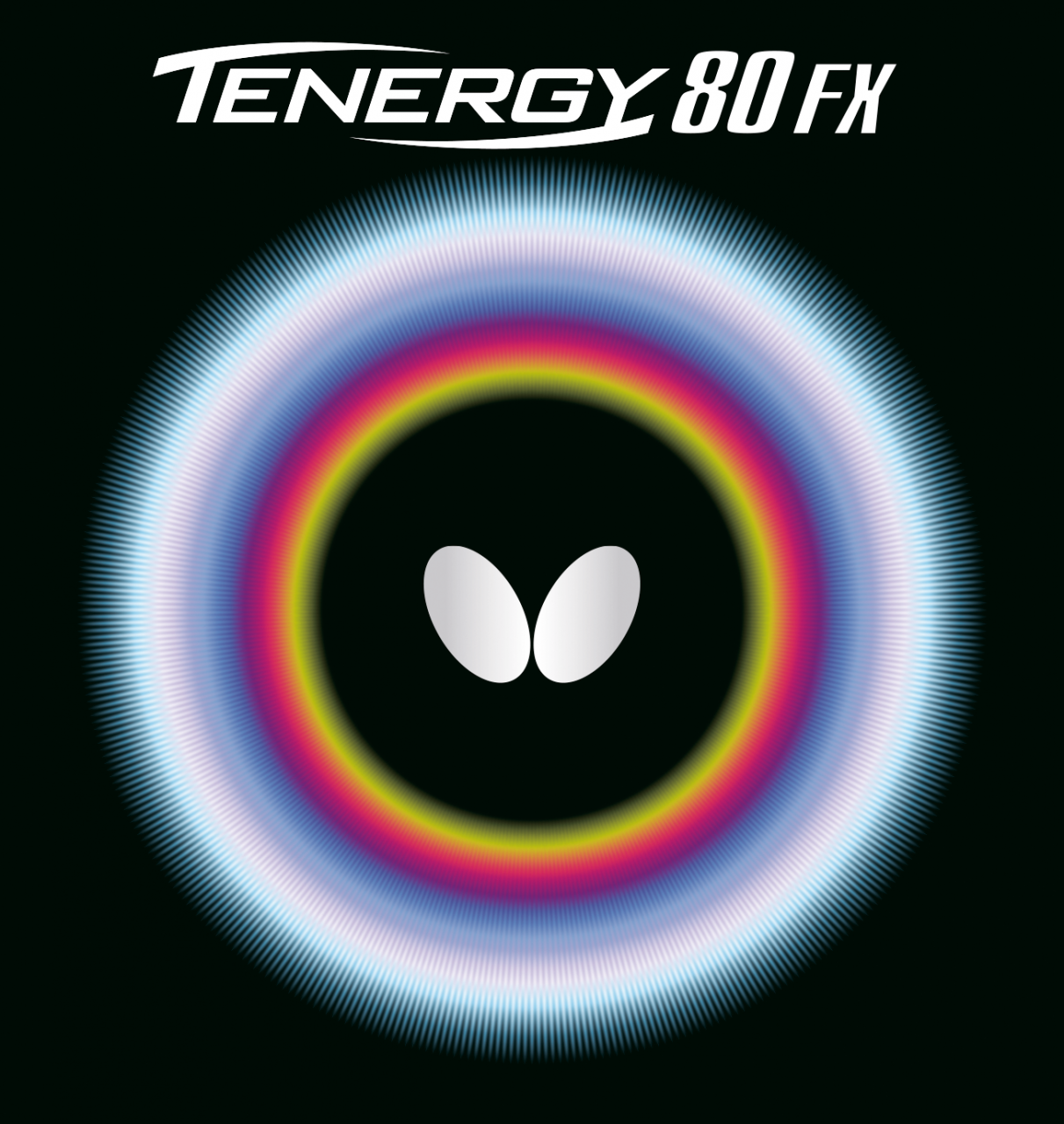 Накладка BUTTERFLY tenergy 80 fx, черная, 2.1