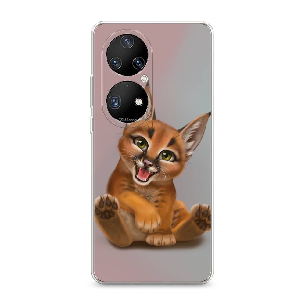 

Чехол Awog на Huawei P50 Pro "Малыш рыси", Разноцветный, 6105050-1