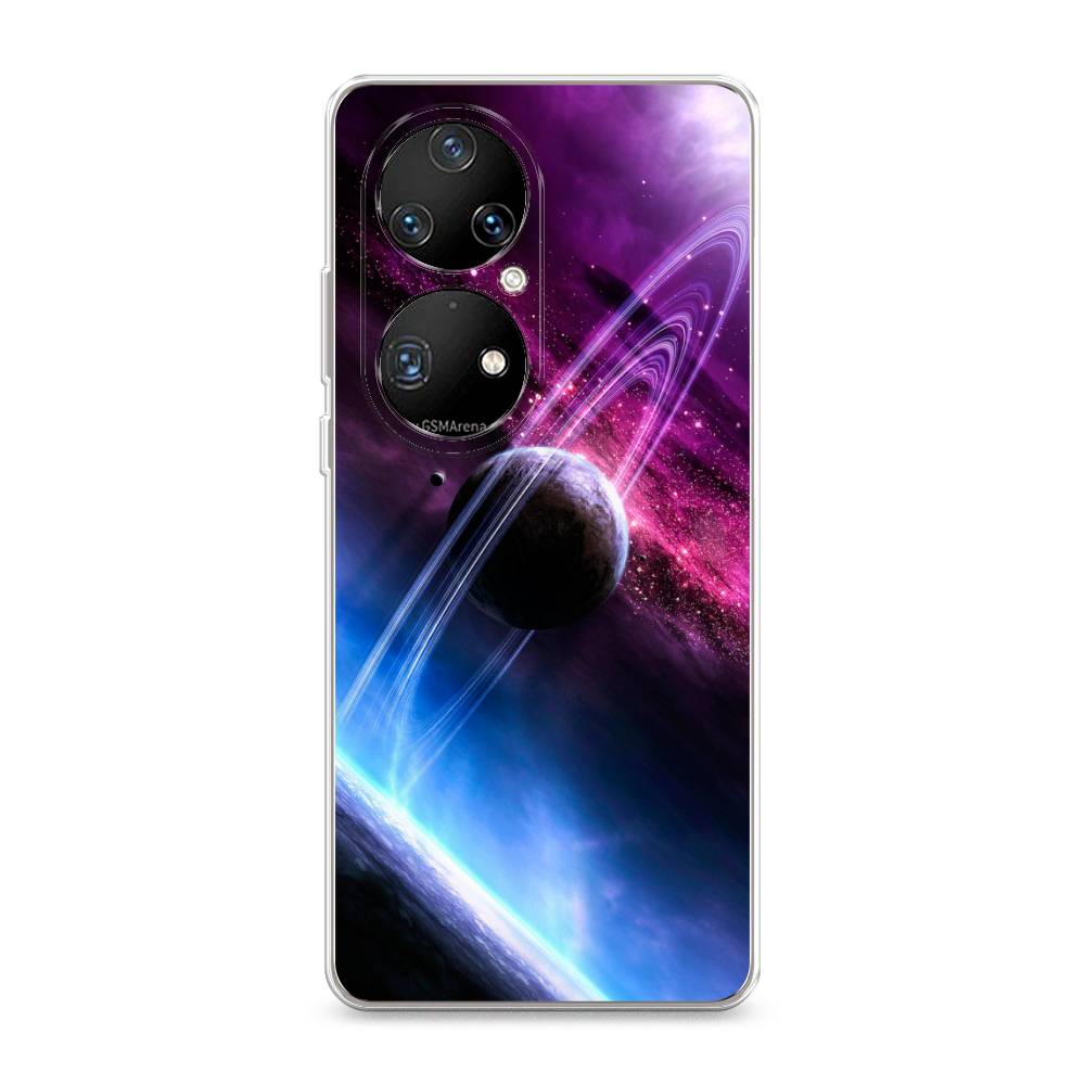 

Чехол Awog на Huawei P50 Pro "Космос 17", Разноцветный, 6105050-4