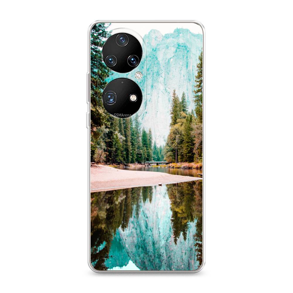 

Чехол Awog на Huawei P50 Pro "Горы 11", Разноцветный, 6105050-4