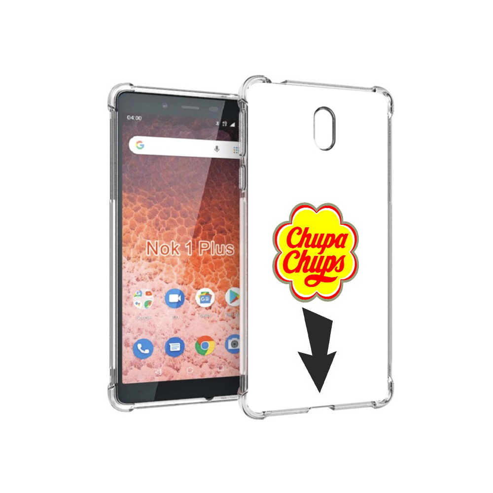 

Чехол MyPads Tocco для Nokia 1 Plus чупа чупс (PT129147.112.694), Прозрачный, Tocco