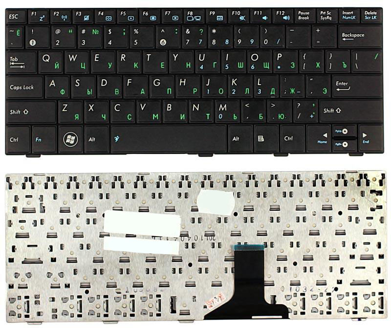 

Клавиатура для ноутбука Asus Eee PC 1005HA 1008HA 1001HA 1001px черная