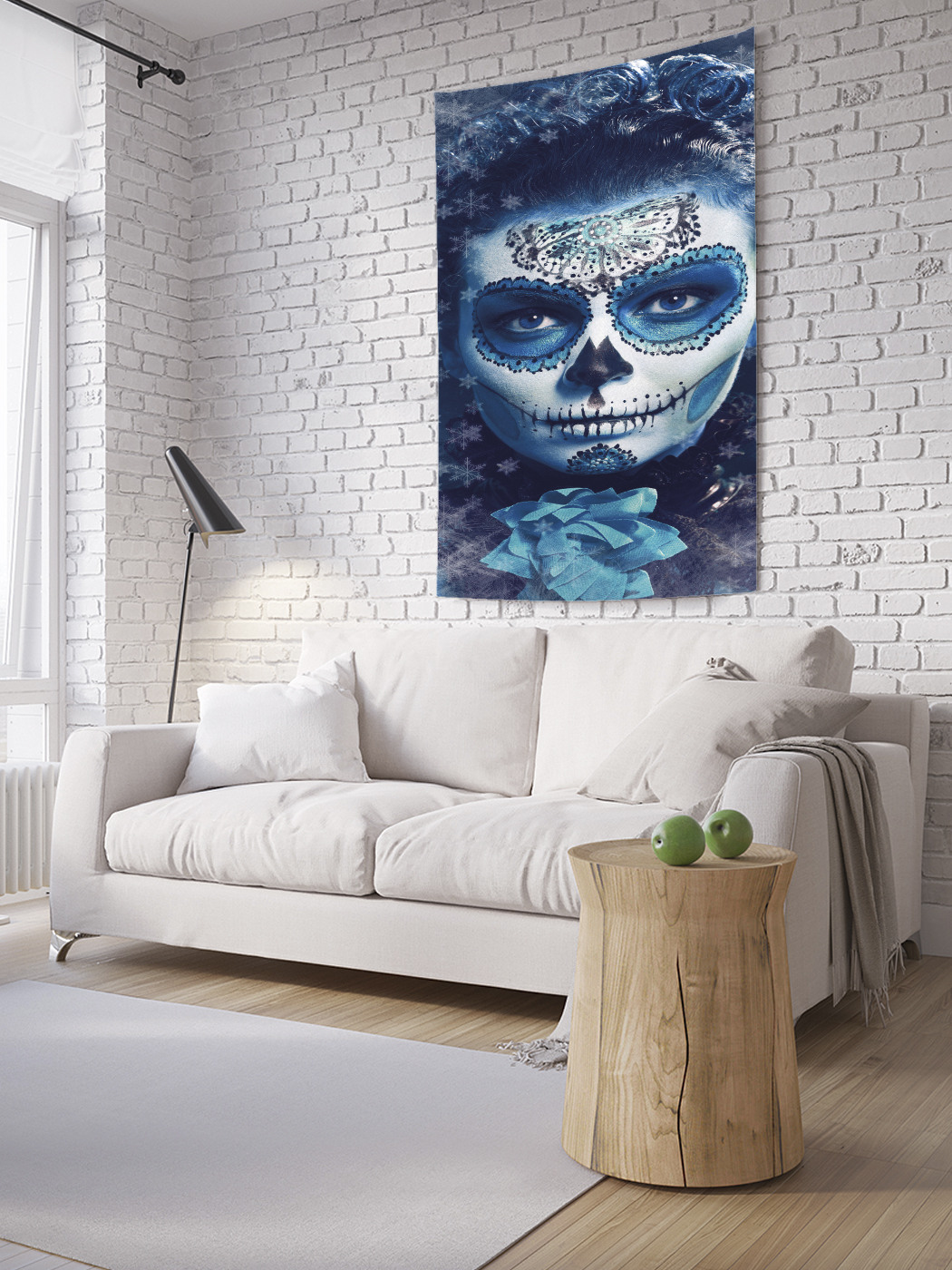 

Вертикальное фотопанно на стену JoyArty Санта муэрте 150x200 см, Санта муэрте