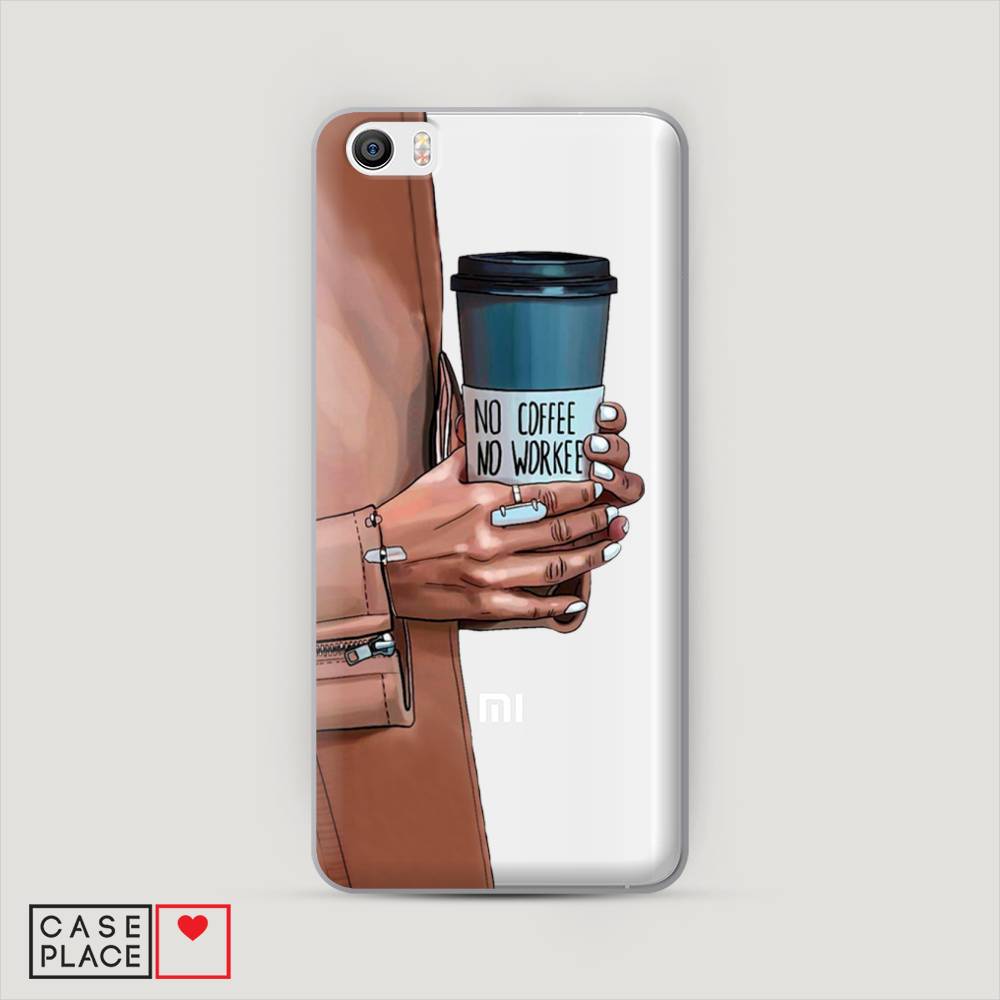 

Пластиковый чехол "No coffee" на Xiaomi Mi5
