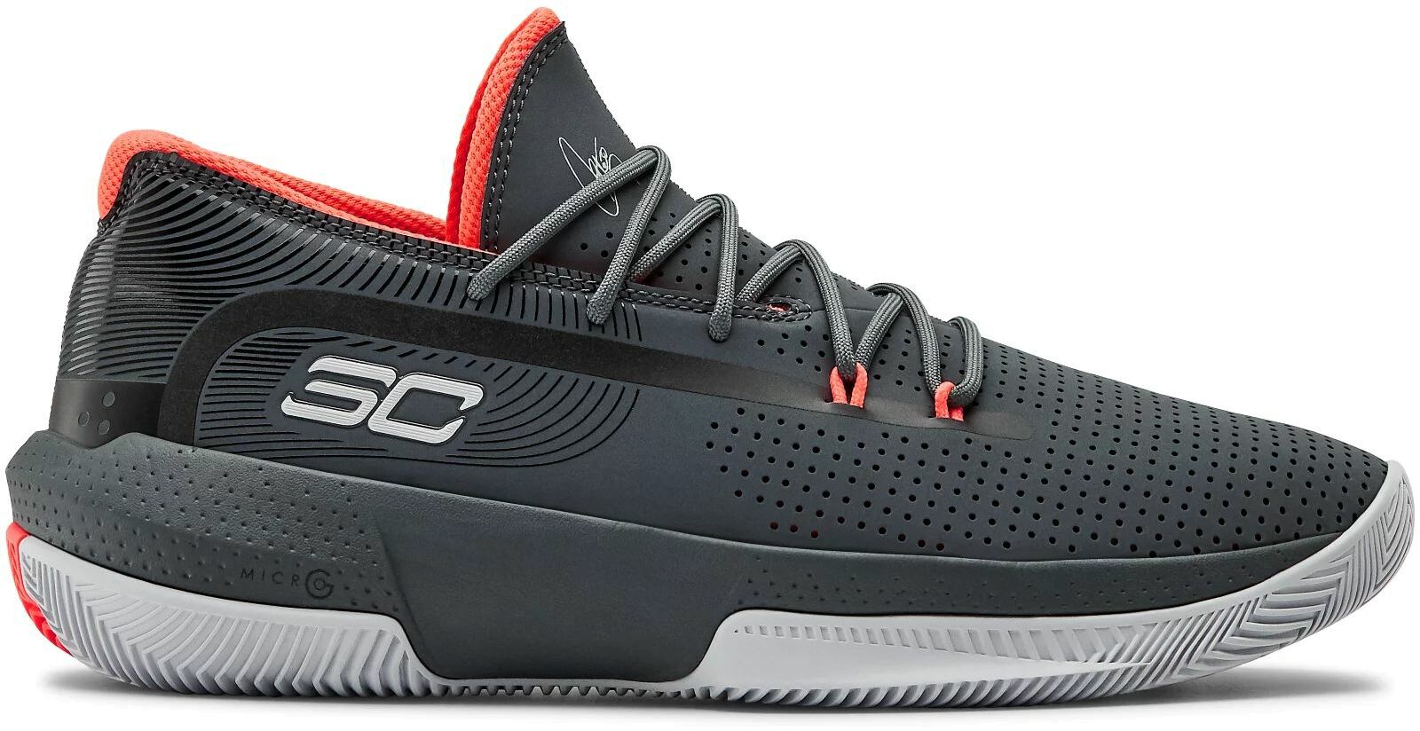 

Кроссовки мужские Under Armour Sc 3Zer0 Iii серые 7.5 US, Серый, Sc 3Zer0 Iii