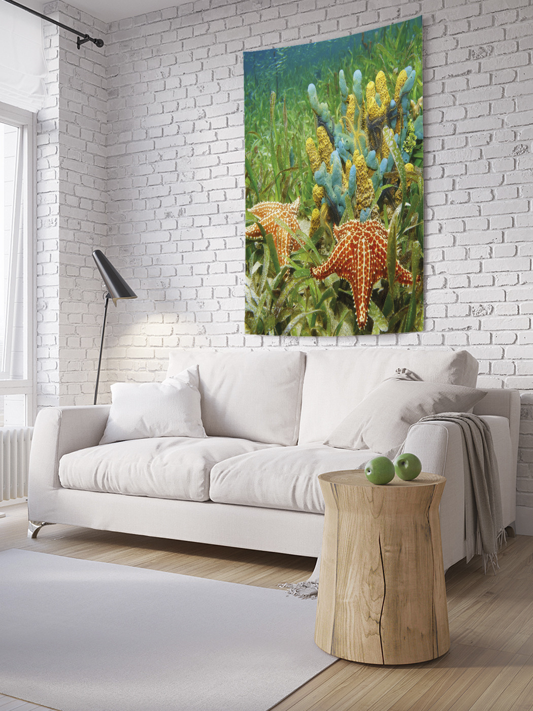 

Вертикальное фотопанно на стену JoyArty Жизнь морских звезд 150x200 см, Жизнь морских звезд