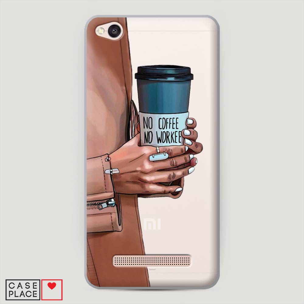 

Пластиковый чехол "No coffee" на Xiaomi Redmi 4A