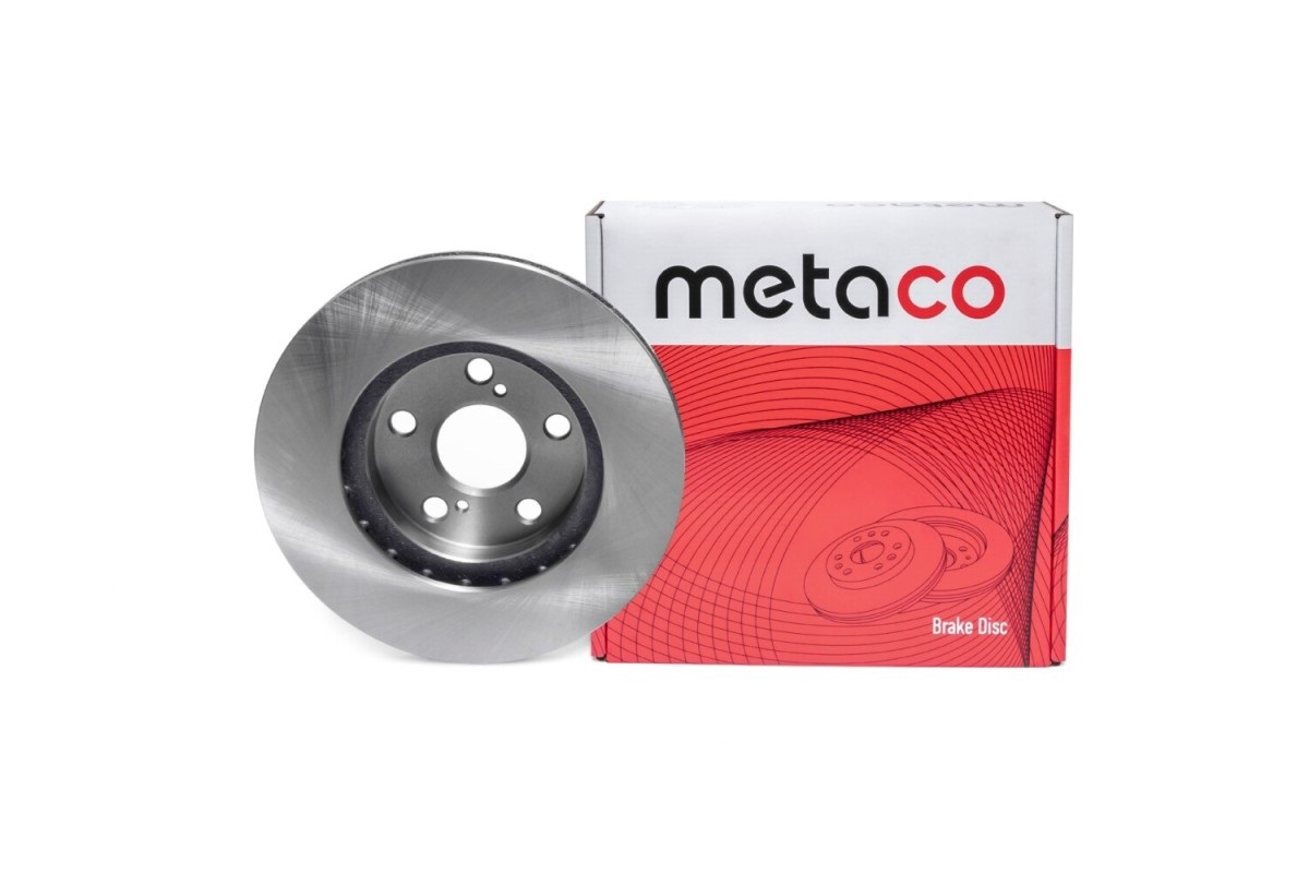 Тормозной диск передний вентилируемый METACO, артикул 3050088.