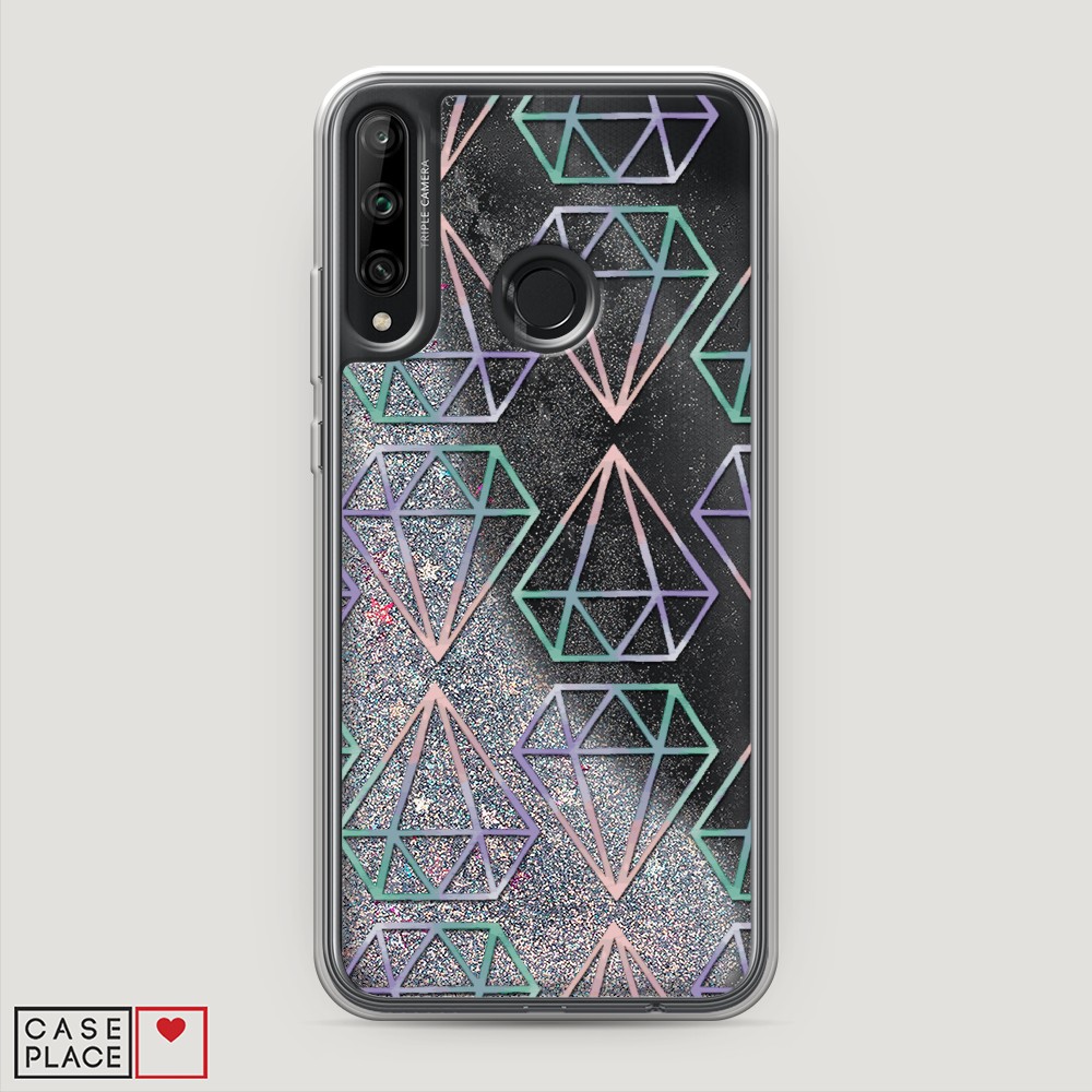 

Чехол Awog на Honor 9C "Бриллианты голографика", Разноцветный, 612591-1