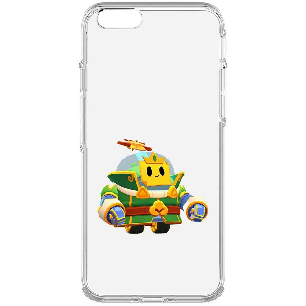 

Чехол-накладка Brawl Stars-Изумрудный Принц Спраут для iPhone 6