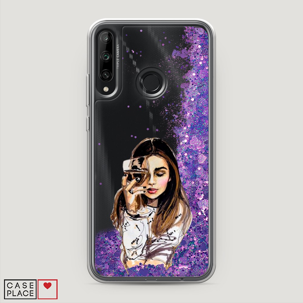 

Чехол Awog "Девушка с бокалом" на Honor 9C, 612592-1