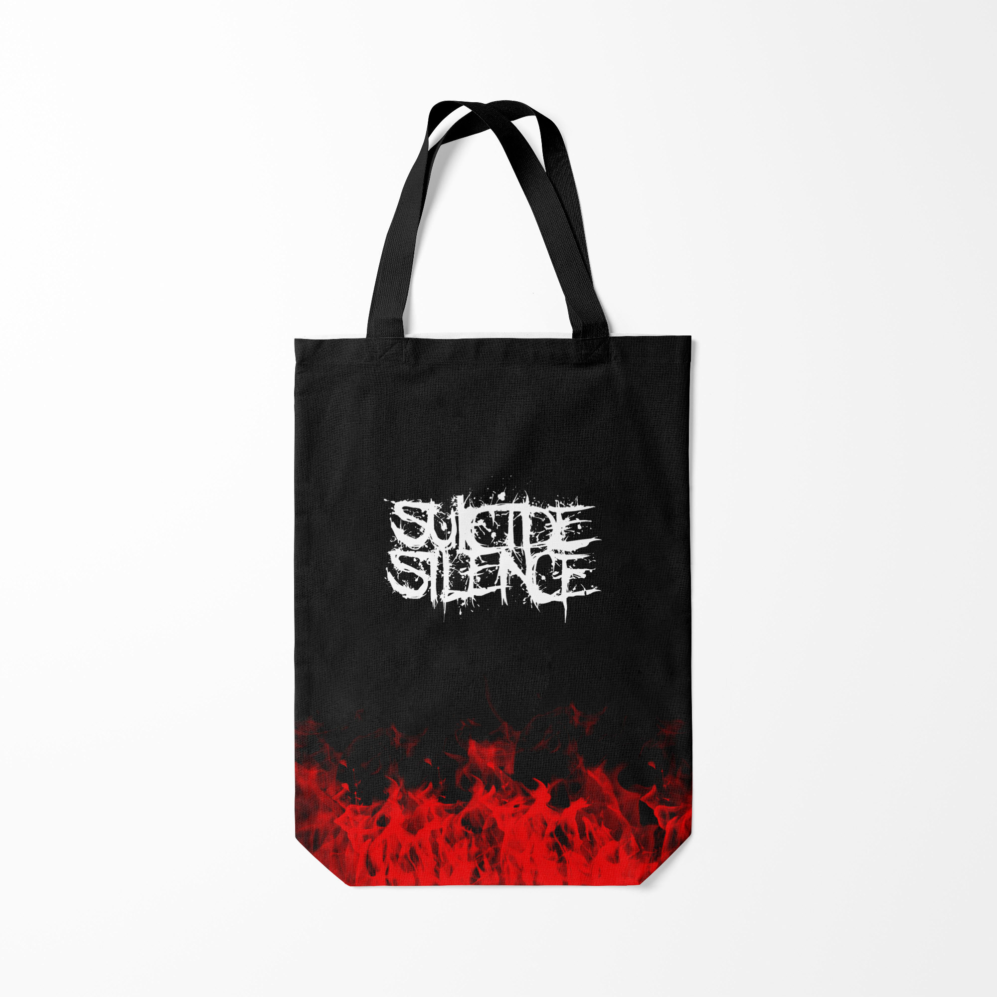 

Сумка шoппер унисекс Burnettie Suicide Silence, черный, Suicide Silence