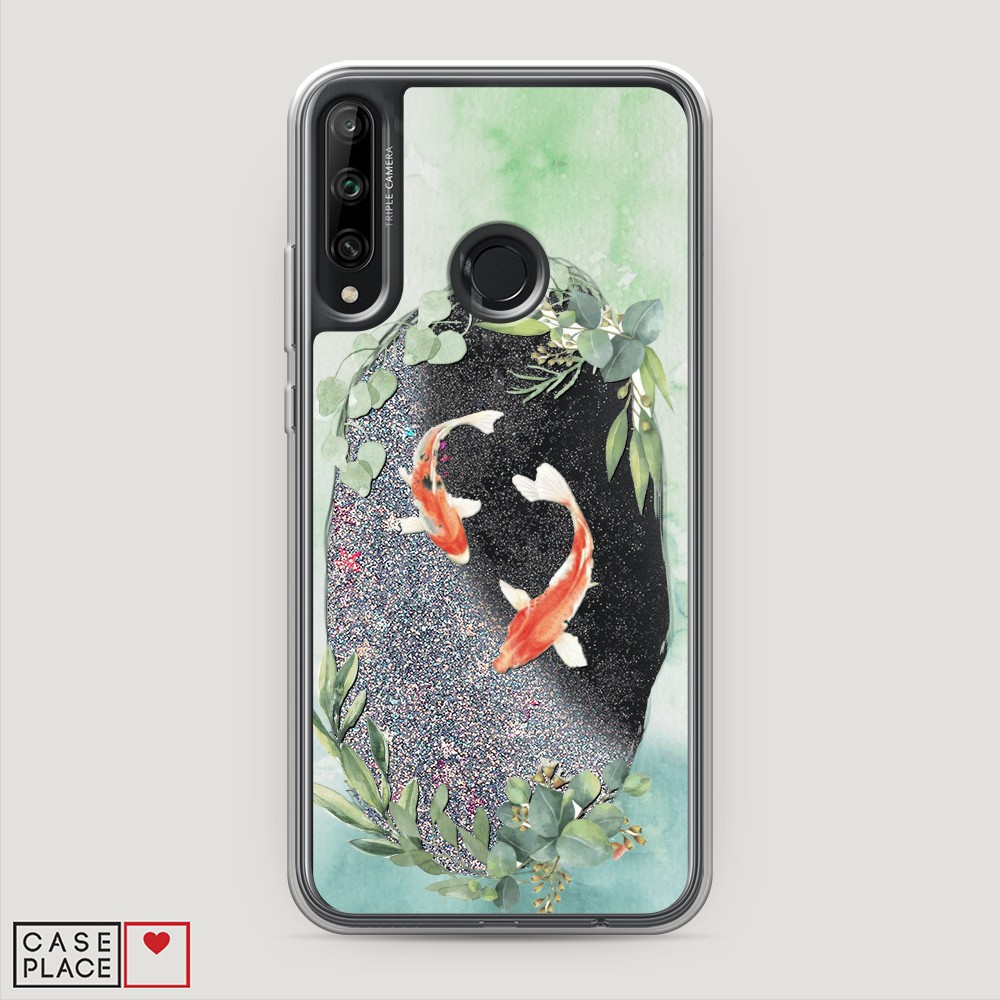 

Чехол Awog на Honor 9C "Две золотые рыбки", Разноцветный, 612591-1