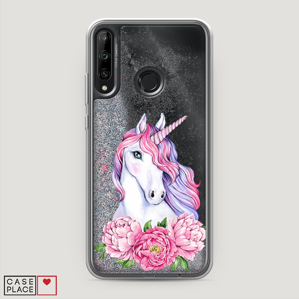 

Чехол Awog на Honor 9C "Единорог с пионами", Разноцветный, 612591-1
