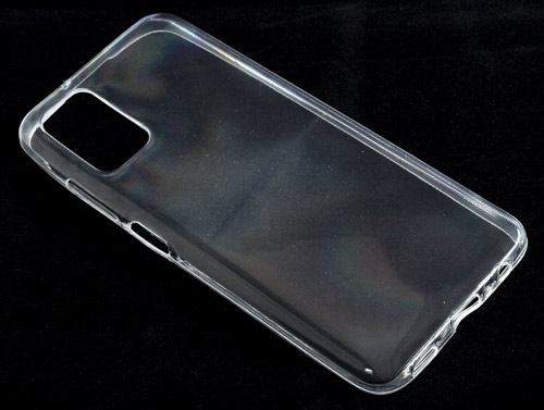 Силиконовый чехол Jack Case для Samsung A03S прозрачный