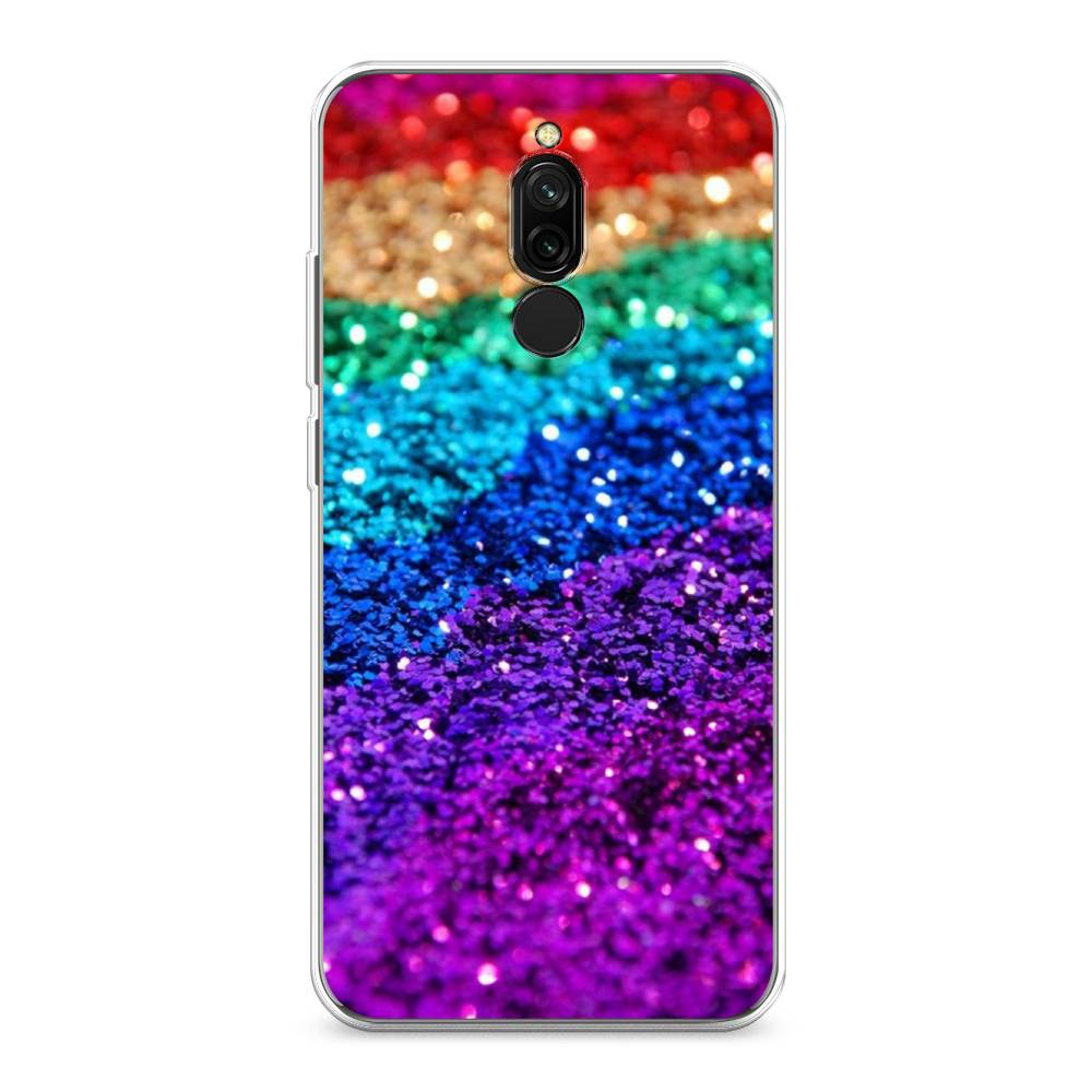 

Чехол Awog на Xiaomi Redmi 8 "Блестящая радуга рисунок", Разноцветный, 37150-3