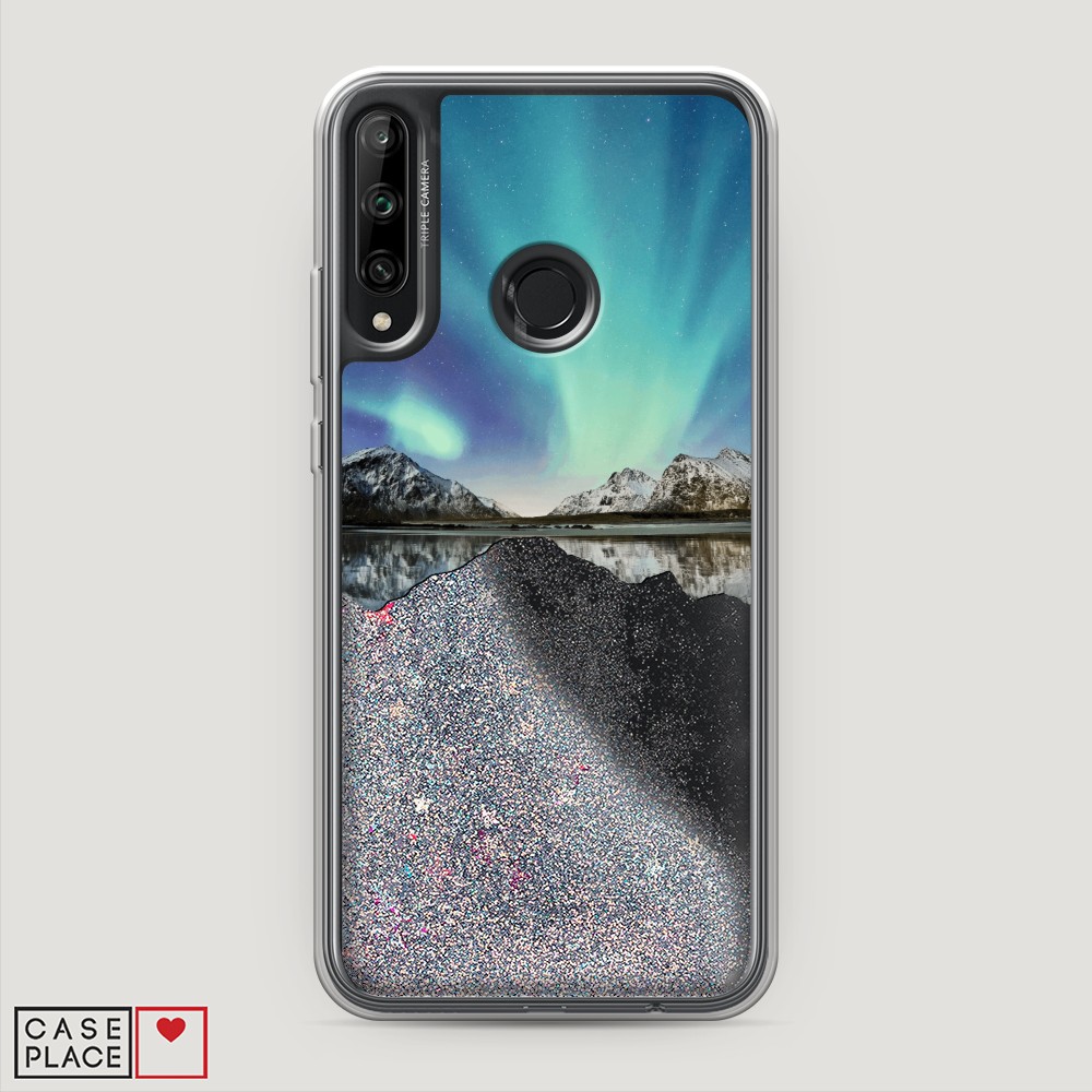 

Чехол Awog на Honor 9C "Горное озеро и сияние", Разноцветный, 612591-1