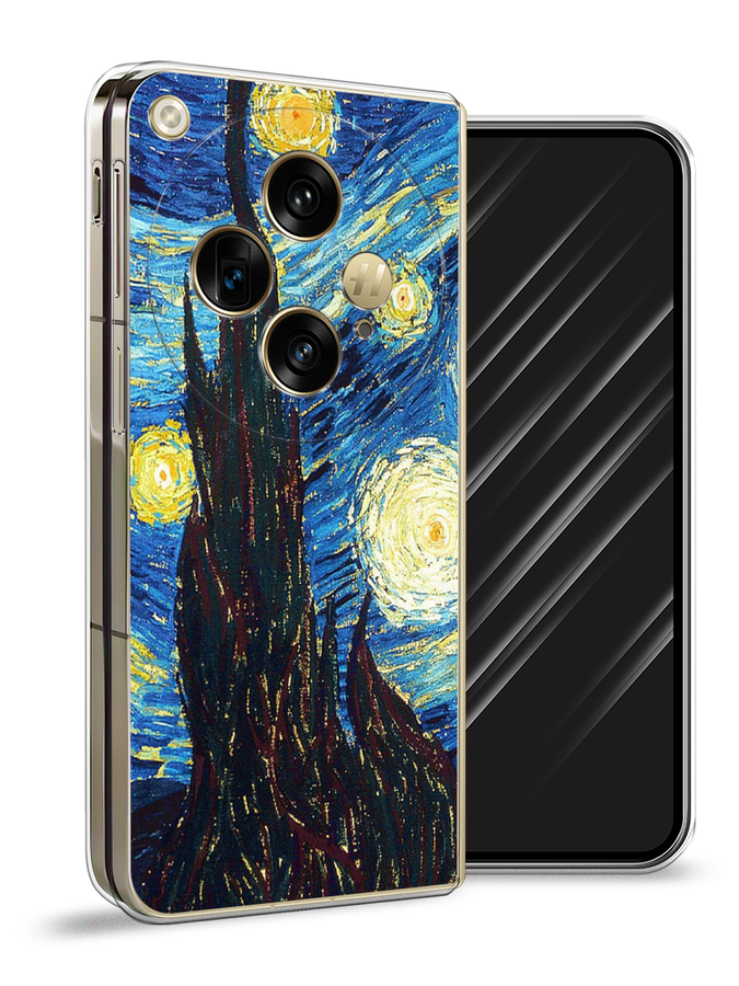 

Чехол Awog на Oppo Find N3 "Ван Гог Звездная ночь", Желтый, 2515550-1