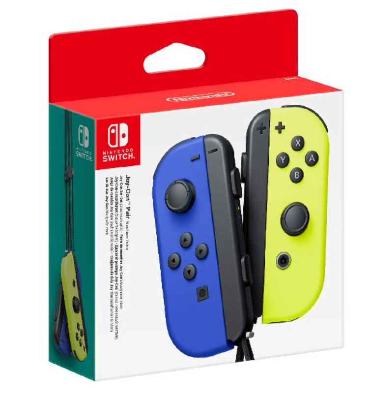 

Геймпад Nintendo Switch Joy-Con Neon Blue/Neon Yellow, Желтый;синий, Switch Joy-Con Neon Blue/Neon Yellow