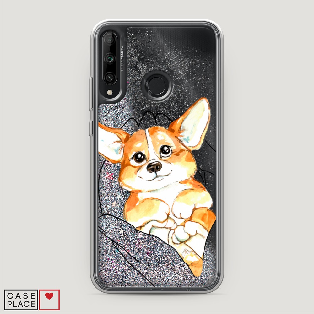 

Чехол Awog на Honor 9C "Корги в ладошках", Разноцветный, 612591-1