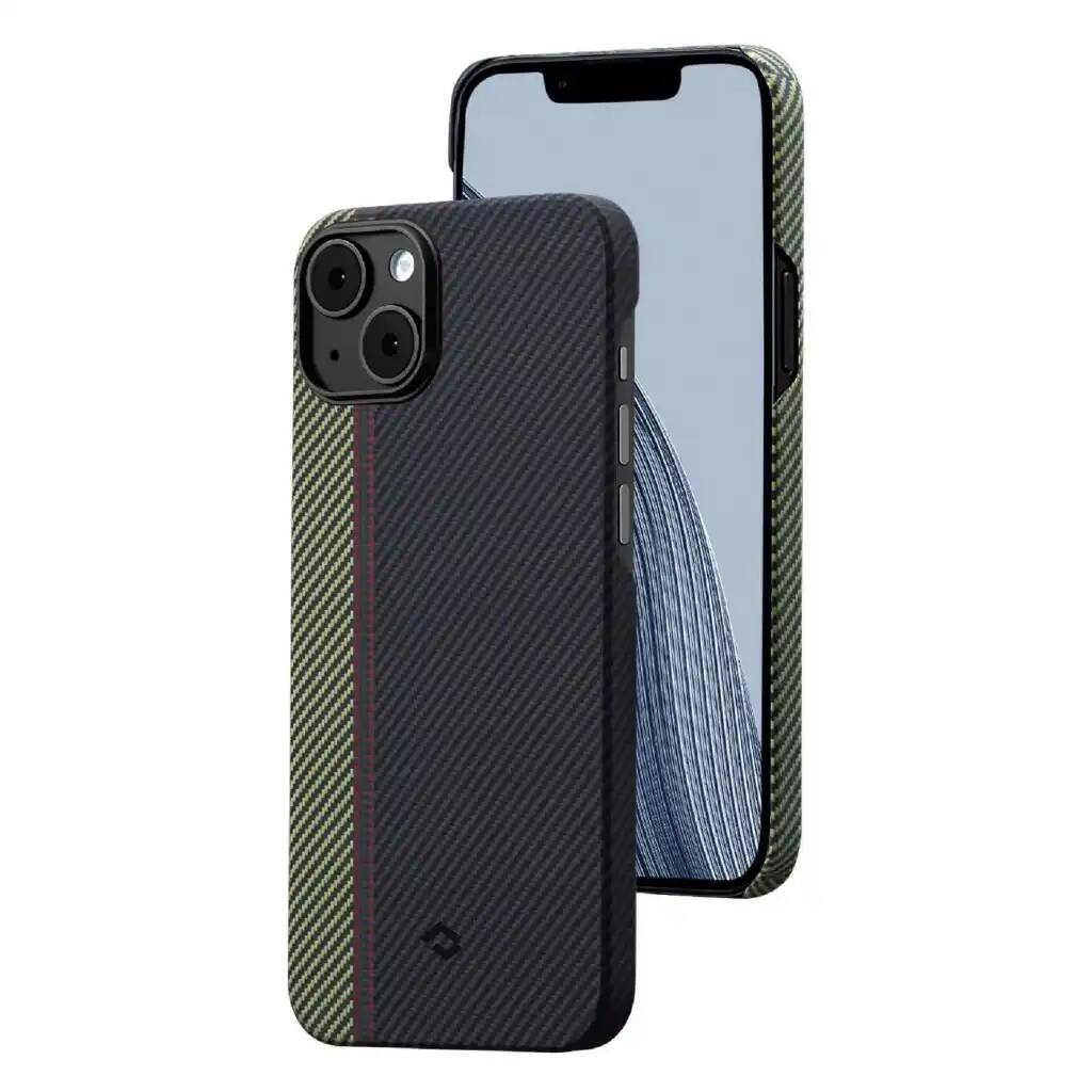 

Чехол Pitaka для Apple iPhone 14 Plus(FO1401M) черный/ серый, Серый;черный, для Apple iPhone 14 Plus(FO1401M) черный/ серый