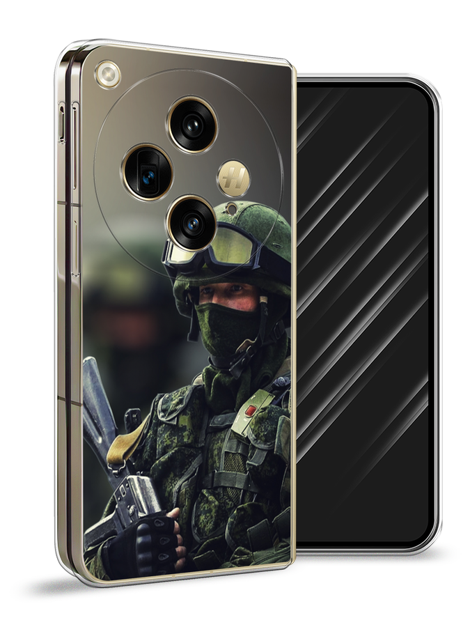 

Чехол Awog на Oppo Find N3 "Солдат", Зеленый;серый, 2515550-1