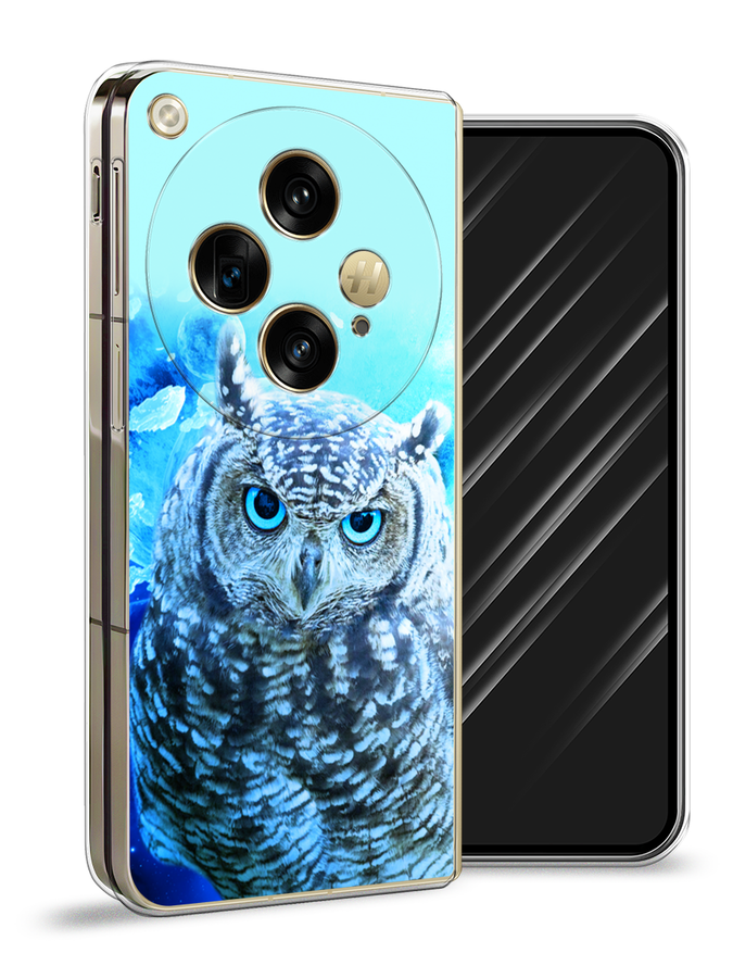 

Чехол Awog на Oppo Find N3 "Сова арт 7", Синий;голубой, 2515550-1